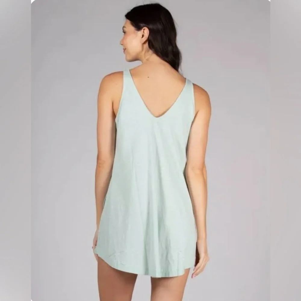 🦋B2G1🦋SALT LIFE Washed Navy BEACH BABE Tank CoverUp Dress NWOT - Picture 5 of 9